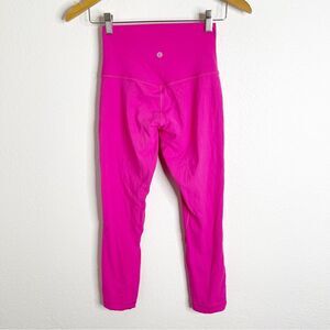 Lululemon Align Sonic Pink Double Layer Leggings 23” Size 4